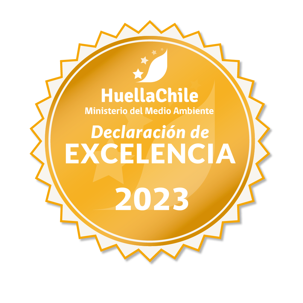 Recibimos por tercer año consecutivo el Sello de Excelencia del Programa Huella Chile