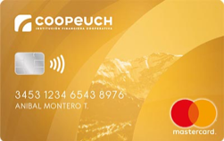 Tarjeta Coopeuch Mastercard Internacional dorada